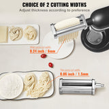 Food Mixers & Blenders: VEVOR 3Pcs Pasta Attachment for KitchenAid Stand Mixer Pasta Roller Cutter Set