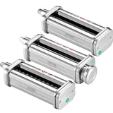 Food Mixers & Blenders: VEVOR 3Pcs Pasta Attachment for KitchenAid Stand Mixer Pasta Roller Cutter Set