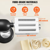 Speciality Appliances: VEVOR Pasta Attachment for KitchenAid Stand Mixer, 3-IN-1 Stainless Steel Pasta Roller Cutter Set Including Pasta Sheet Roller, Spaghetti and Fettuccine Cutter, 8 Adjustable Thickness Knob Pasta Maker