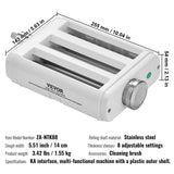 Speciality Appliances: VEVOR Pasta Attachment for KitchenAid Stand Mixer, 3-IN-1 Stainless Steel Pasta Roller Cutter Set Including Pasta Sheet Roller, Spaghetti and Fettuccine Cutter, 8 Adjustable Thickness Knob Pasta Maker
