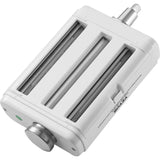 Speciality Appliances: VEVOR Pasta Attachment for KitchenAid Stand Mixer, 3-IN-1 Stainless Steel Pasta Roller Cutter Set Including Pasta Sheet Roller, Spaghetti and Fettuccine Cutter, 8 Adjustable Thickness Knob Pasta Maker