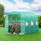Caravan Accessories: VEVOR Walk-in Tunnel Greenhouse Galvanized Frame & Waterproof Cover 12x7x7 ft