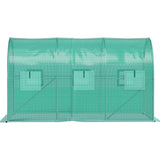 Caravan Accessories: VEVOR Walk-in Tunnel Greenhouse Galvanized Frame & Waterproof Cover 12x7x7 ft