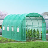 Caravan Accessories: VEVOR Walk-in Tunnel Greenhouse Galvanized Frame & Waterproof Cover 15x7x7 ft