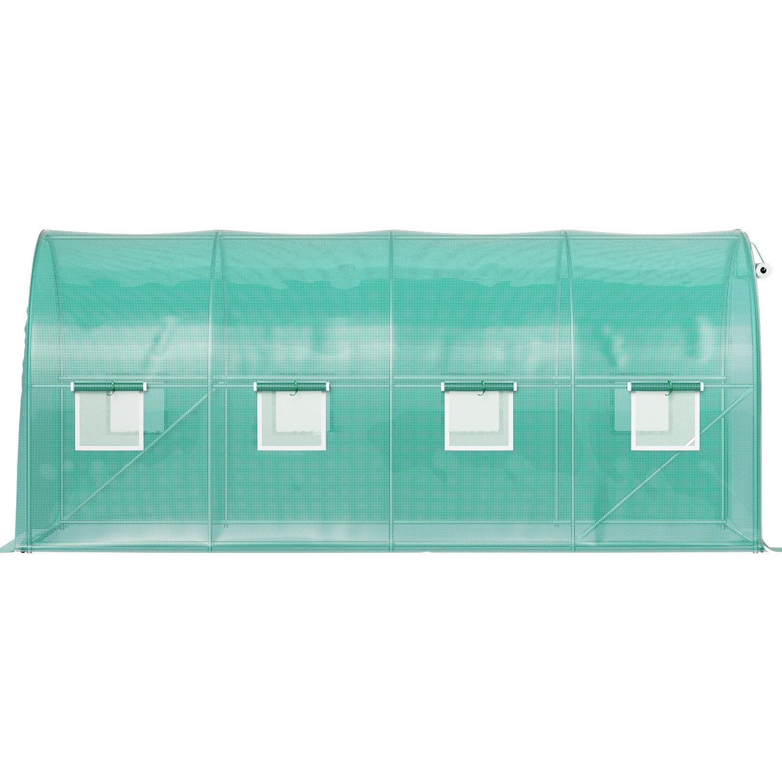 Caravan Accessories: VEVOR Walk-in Tunnel Greenhouse Galvanized Frame & Waterproof Cover 15x7x7 ft