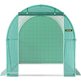 Caravan Accessories: VEVOR Walk-in Tunnel Greenhouse Galvanized Frame & Waterproof Cover 15x7x7 ft
