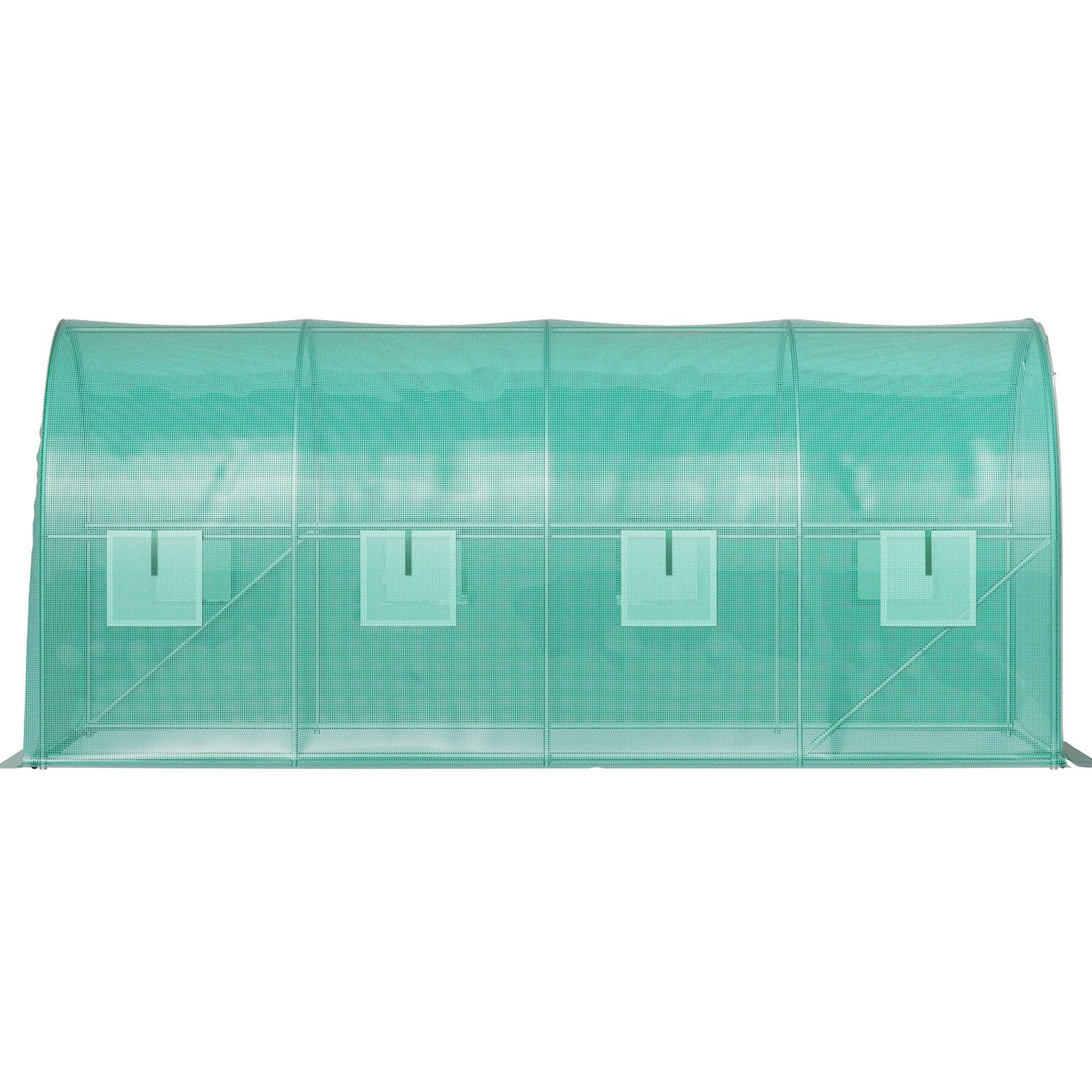 Caravan Accessories: VEVOR Walk-in Tunnel Greenhouse Galvanized Frame & Waterproof Cover 15x7x7 ft