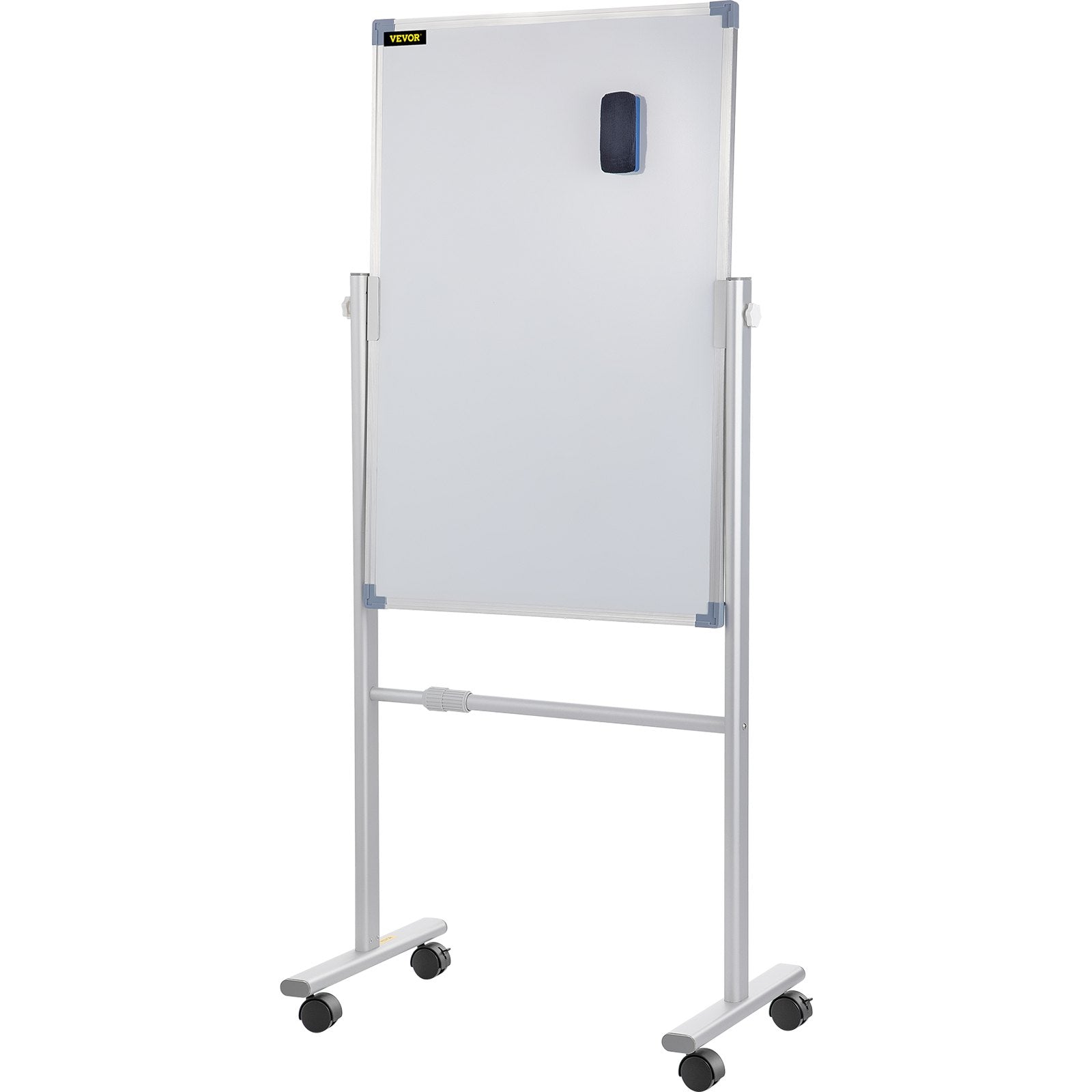 Desk Accessories: VEVOR Mobile Dry Erase Board Magnetic Whiteboard w/ Stand 60 x 90cm Double Sided