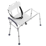 Pool Toys & Inflatables: VEVOR Sliding Tub Transfer Bench Shower Chair & Cut-Out Seat Reversible Backrest