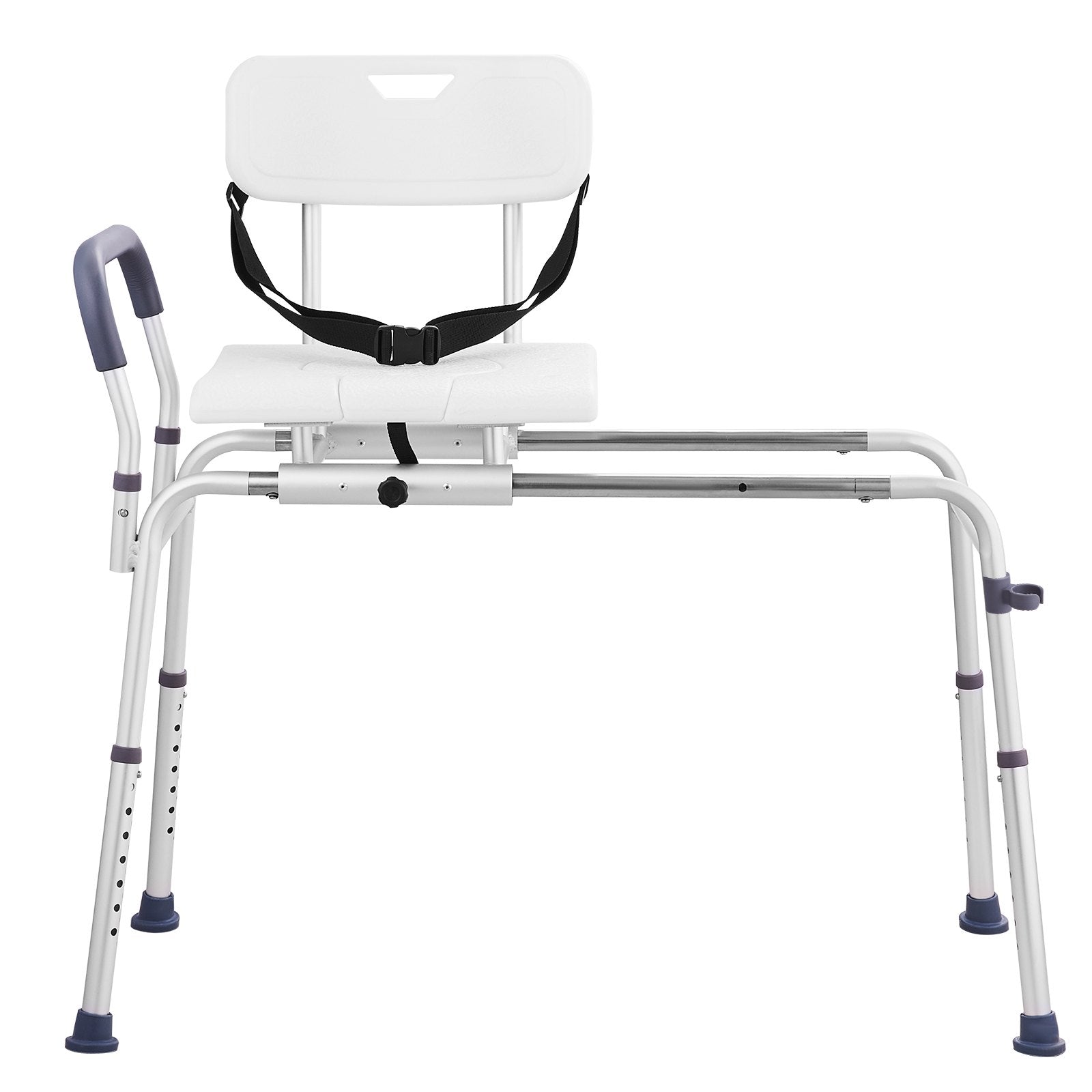 Pool Toys & Inflatables: VEVOR Sliding Tub Transfer Bench Shower Chair & Cut-Out Seat Reversible Backrest