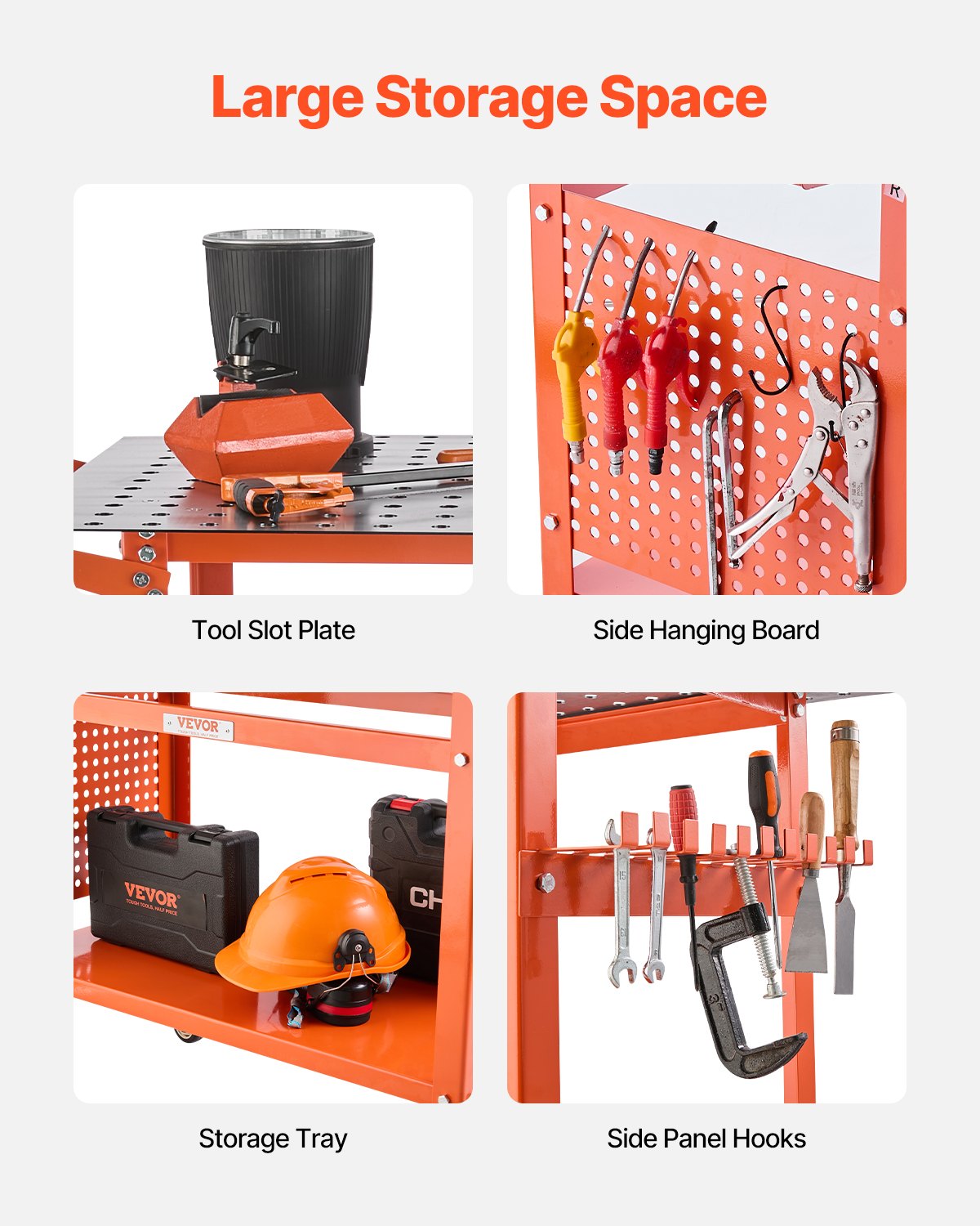 Kitchen & Bathroom DIY: VEVOR Welding Table 40"x24" Welding Workbench with 800LBS Static Weight Capacity
