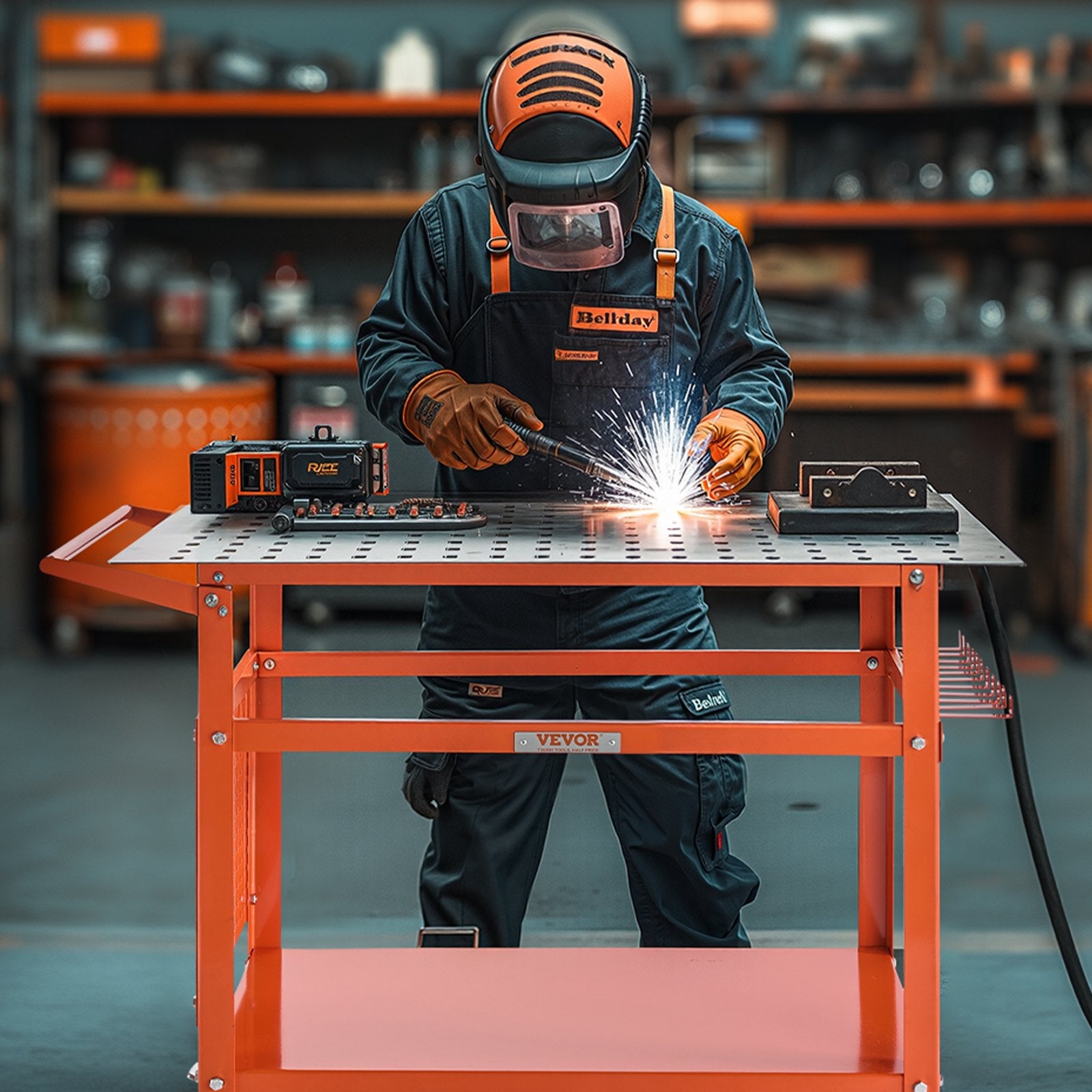 Kitchen & Bathroom DIY: VEVOR Welding Table 40"x24" Welding Workbench with 800LBS Static Weight Capacity
