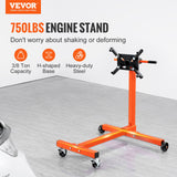 Automotive Lifts & Hoists: VEVOR Engine Stand 750LBS Motor Hoist Dolly 360 Degree Adjustable Mounting Head