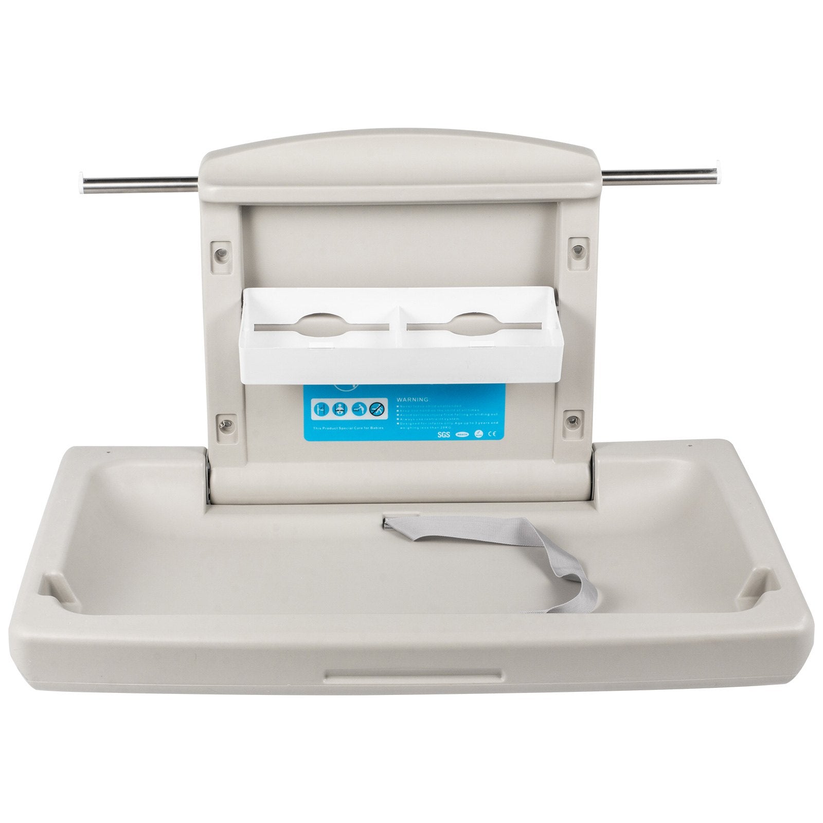 Changing Tables: VEVOR Horizontal Baby Changing Table Wall-mounted Baby Diaper Changing Station Vertical Fold Down Baby Changing Table