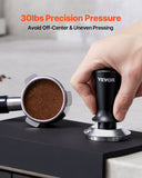 Coffee Machines & Accessories: VEVOR 51mm/53mm/58mm Espresso Tamper Stainless Steel Coffee Tamper with Spring