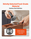 Coffee Machines & Accessories: VEVOR 51mm/53mm/58mm Espresso Tamper Stainless Steel Coffee Tamper with Spring