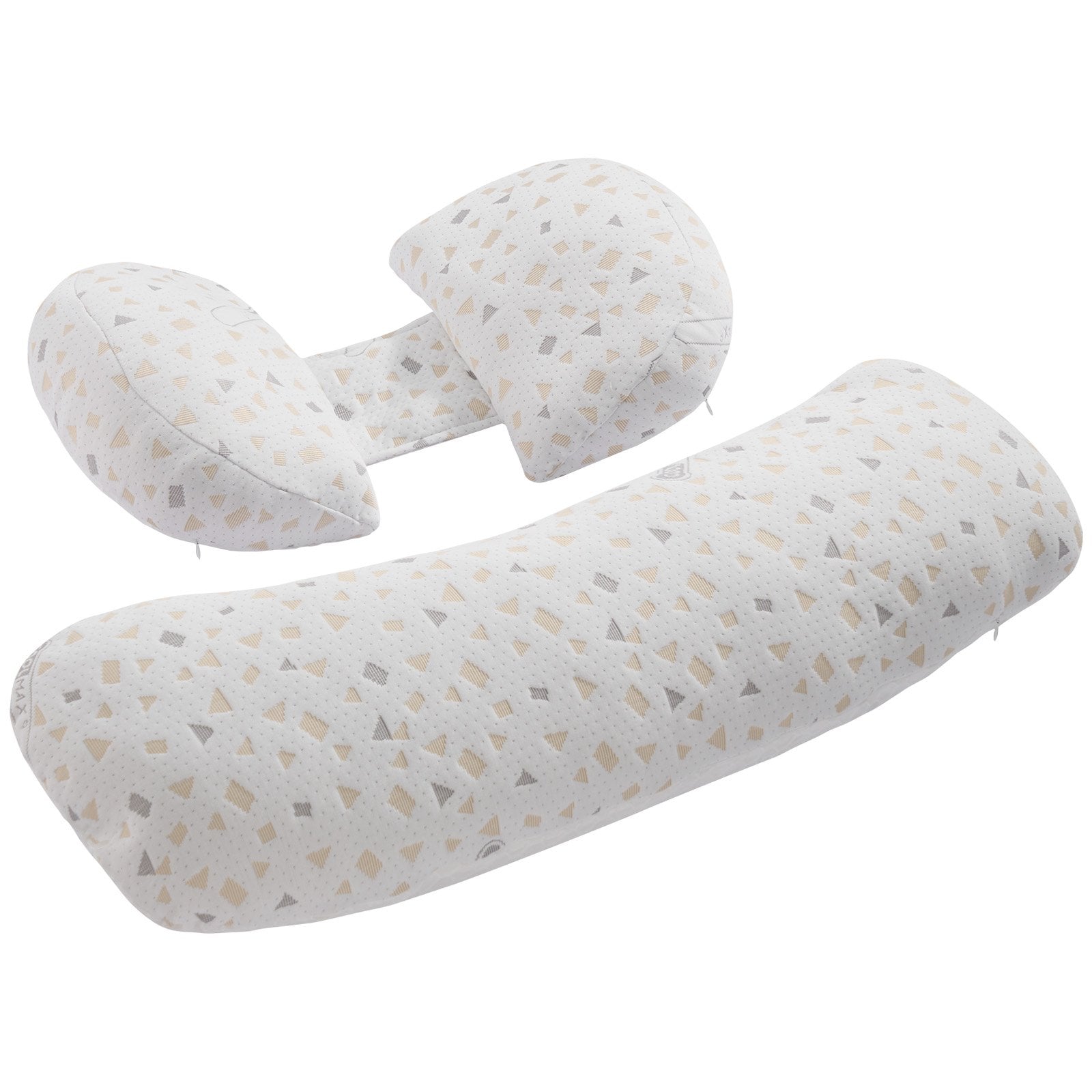 Pillows: VEVOR Pregnancy Pillows, Adjustable Maternity Pillow for Pregnant Women, Soft Pregnancy Body Pillow with Removable & Washable Cover for Back Belly Hip Support, Lightweight and Portable