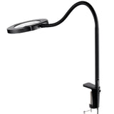 Makeup Mirrors: VEVOR 5X Floor Magnifying Glass with Light and Stand Flexible Gooseneck LED