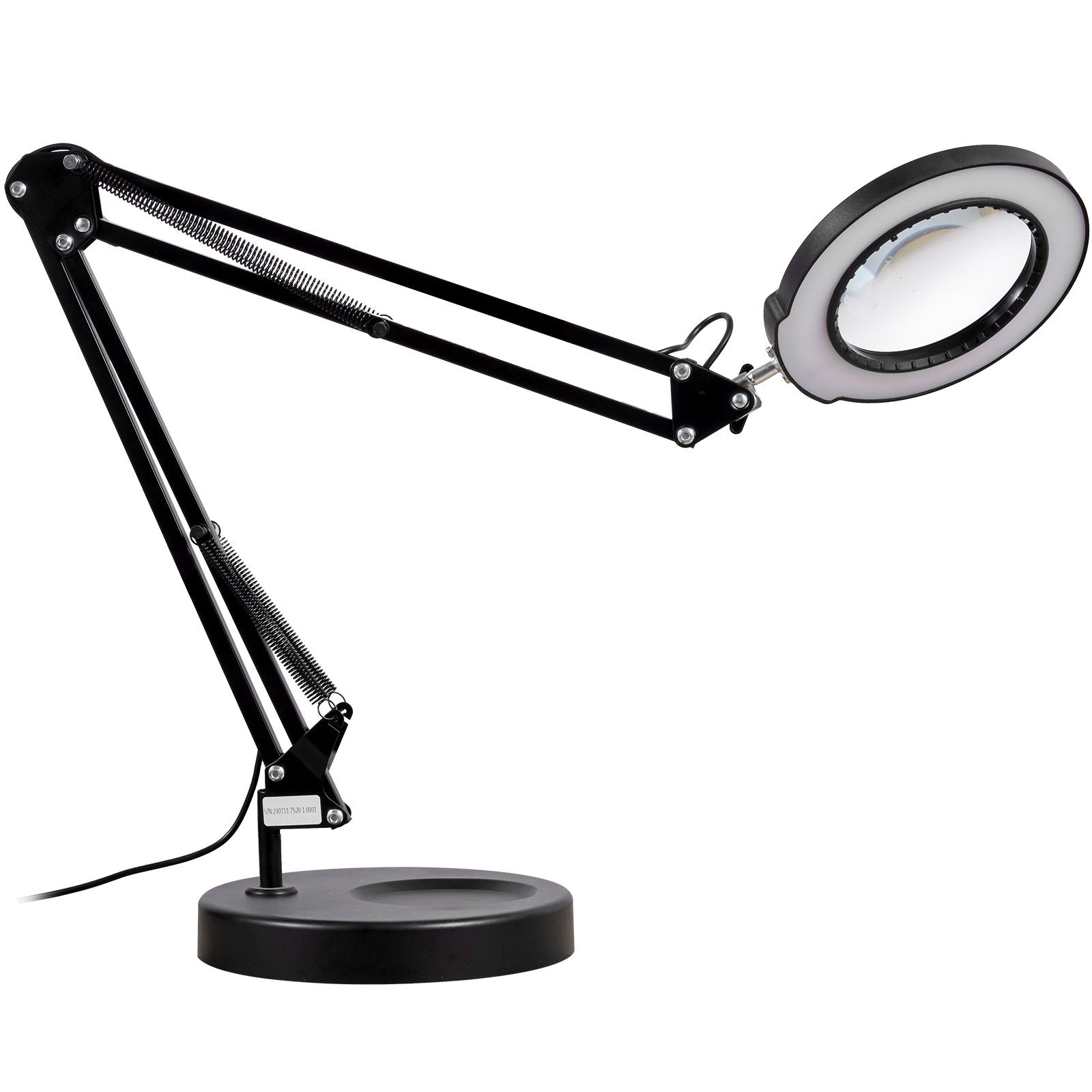 Gardening Tools: VEVOR Magnifying Glass with Light and Stand, 5X Magnifying Lamp, 4.3" Glass Lens, Base and Clamp 2-in-1 Desk Magnifier with Light, 64 LED Lights 5 Color Modes, for Close Work Reading Repair Crafts