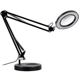 Gardening Tools: VEVOR Magnifying Glass with Light and Stand, 5X Magnifying Lamp, 4.3" Glass Lens, Base and Clamp 2-in-1 Desk Magnifier with Light, 64 LED Lights 5 Color Modes, for Close Work Reading Repair Crafts