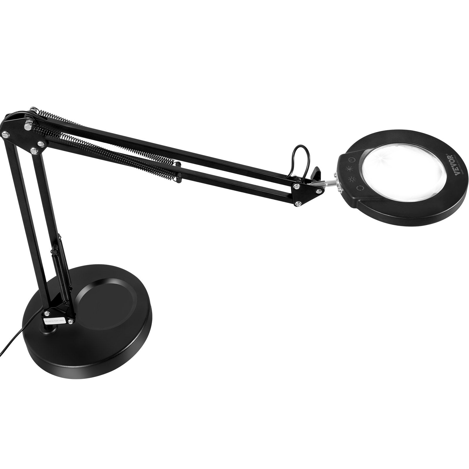 Gardening Tools: VEVOR Magnifying Glass with Light and Stand, 5X Magnifying Lamp, 4.3" Glass Lens, Base and Clamp 2-in-1 Desk Magnifier with Light, 64 LED Lights 5 Color Modes, for Close Work Reading Repair Crafts