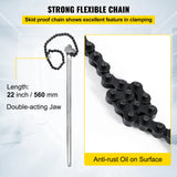 Greenhouses & Accessories: VEVOR 24 Inch Pipe Chain Wrench Heavy Duty 6.7 Inch Chain Wrench