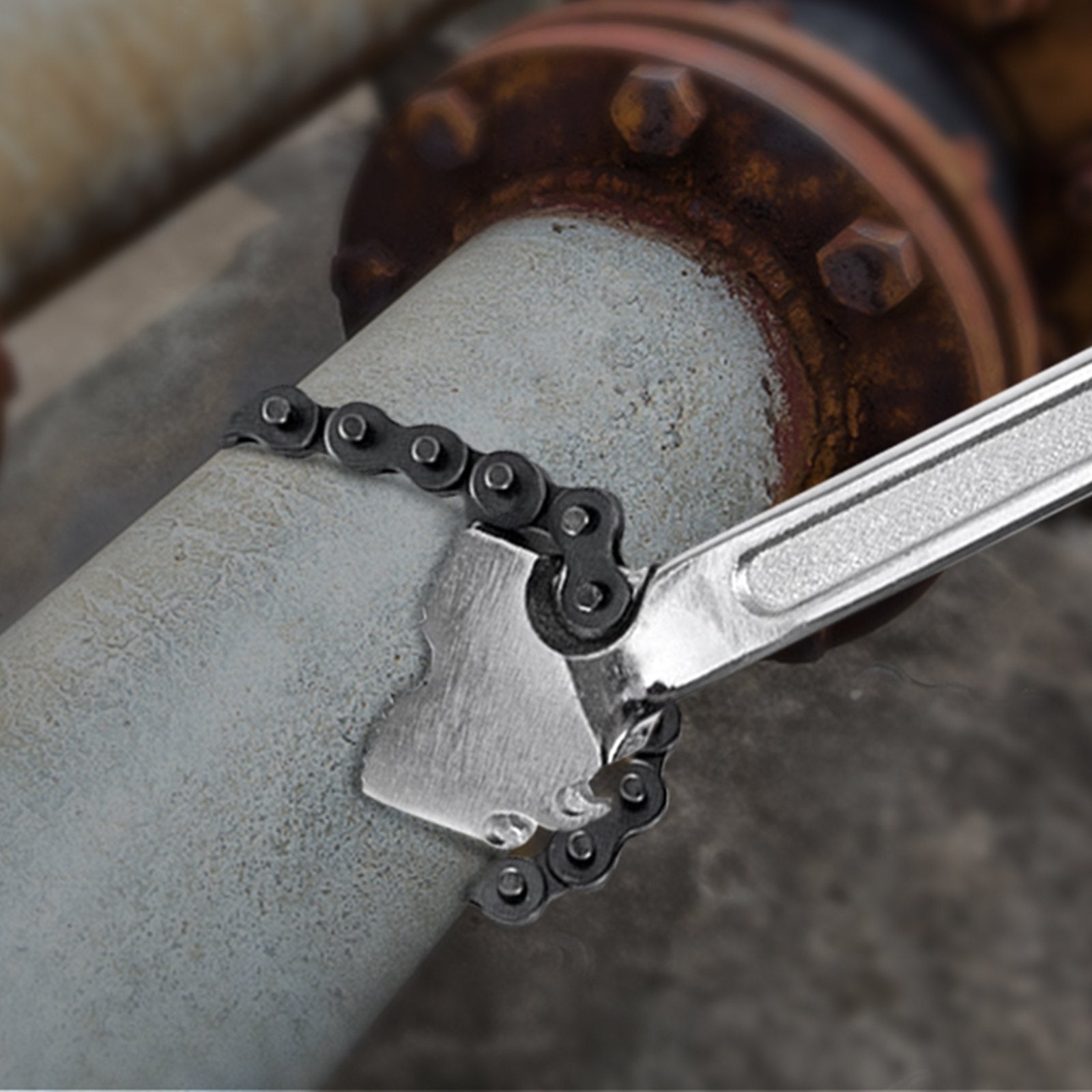Greenhouses & Accessories: VEVOR 24 Inch Pipe Chain Wrench Heavy Duty 6.7 Inch Chain Wrench