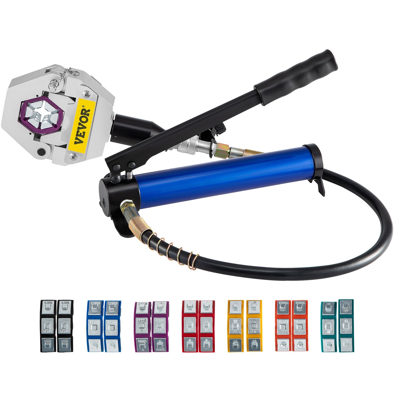 Pool Sweeps & Vacuums: Separable Hydraulic Hose Crimper 7 Dies With Aluminum Pump  A/C Air Condtioning Handheld Crimping Set