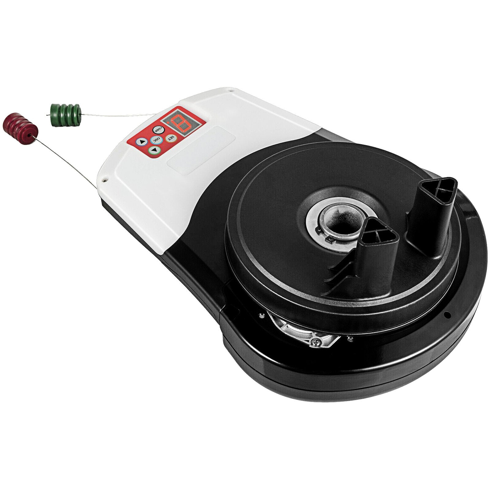 Fence & Gate Accessories: VEVOR Garage Roller Door Opener, 800 N Lift Force 164 ft Remote Control, 220V Electric Roller Gate Opener, Auto Garage Roller Gate Opener Kit with 2 Remote, Apply for Garage Store