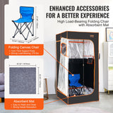 Wellness Accessories: VEVOR Sauna Tent Far Infrared 1400W Personal Home Spa Loss Weight Detox Therapy