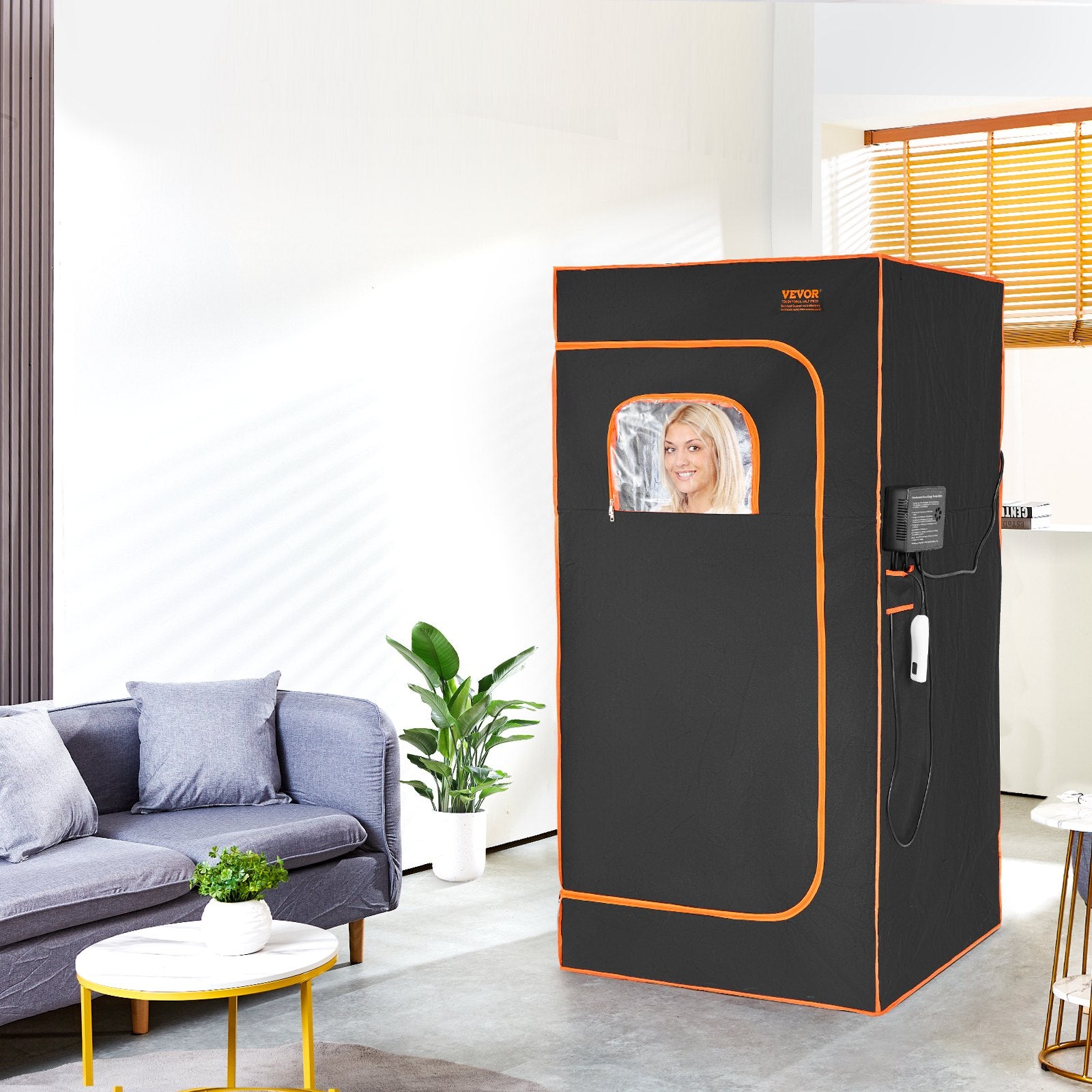 Wellness Accessories: VEVOR Sauna Tent Far Infrared 1400W Personal Home Spa Loss Weight Detox Therapy