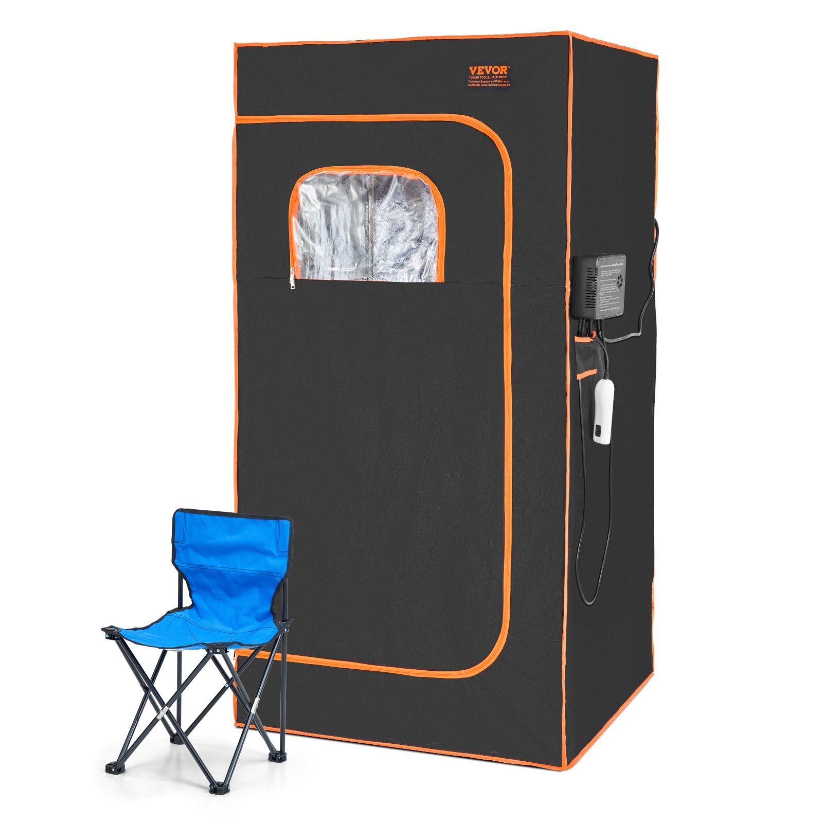 Wellness Accessories: VEVOR Sauna Tent Far Infrared 1400W Personal Home Spa Loss Weight Detox Therapy