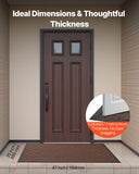 Foot Care: VEVOR Front Door Mat, 1194 x 889 mm Commercial Floor Mat for Indoor and Outdoor, Modern Stylish Carpet with TPE Backing, Heavy Duty Washable Entry Industrial Rug for Hallway, Balcony, Garage, Brown