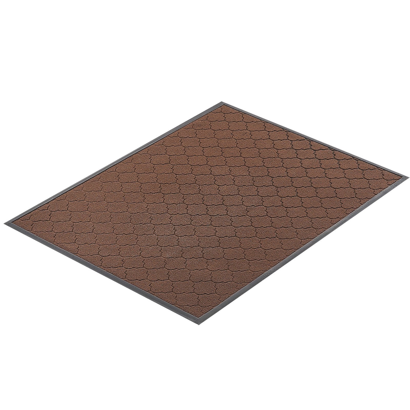 Foot Care: VEVOR Front Door Mat, 1194 x 889 mm Commercial Floor Mat for Indoor and Outdoor, Modern Stylish Carpet with TPE Backing, Heavy Duty Washable Entry Industrial Rug for Hallway, Balcony, Garage, Brown