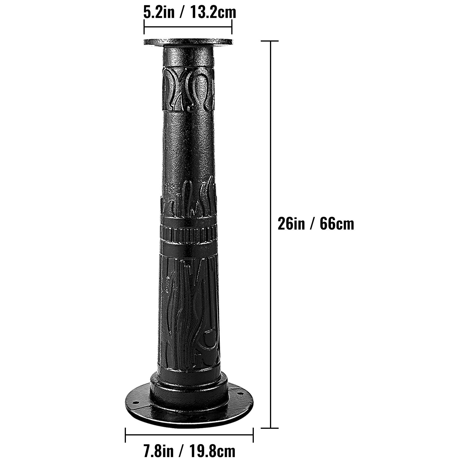 Basketball & Basketball Accessories: VEVOR Antique Hand Water Pump Stand Pitcher Pump Stand for Yard Garden Black