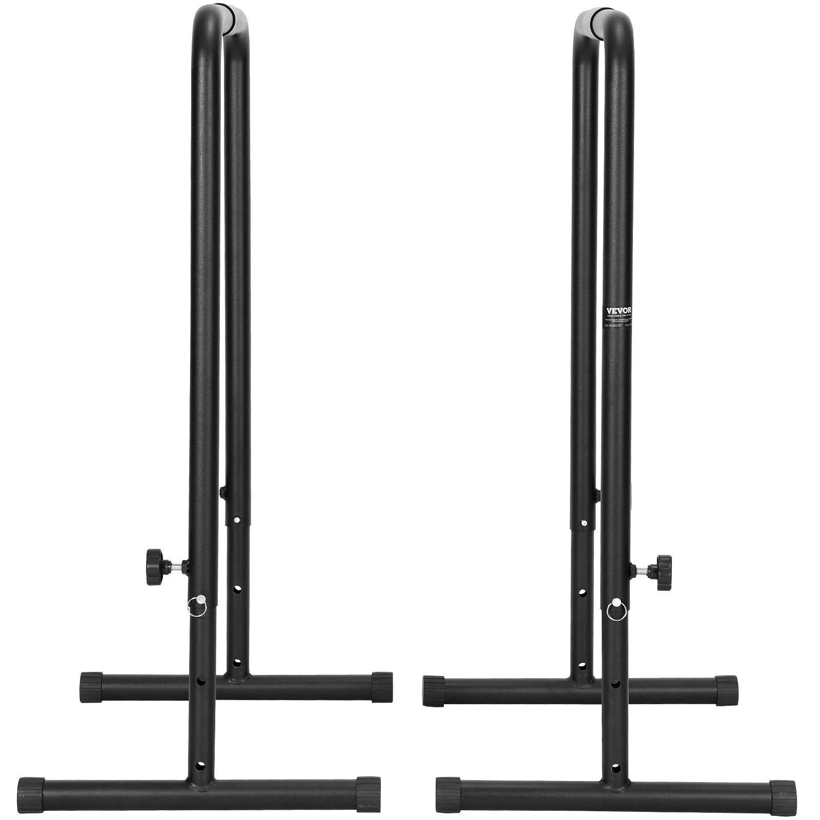 Dip Bars, 200 kg Capacity, Heave Duty Dip Stand Station with Adjustable Height, Fitness Workout Dip Bar Station Stabilizer Parallette Push Up Stand, Parallel Bars for Strength Training Home Gym