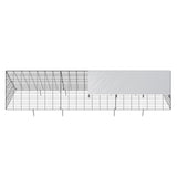 Coop & Hutch Accessories: VEVOR Chicken Tunnels, 300 x 71 x 61.5cm (LxWxH) Chicken Tunnels for Yard, Portable Chicken Tunnels for Outside Easy Installation, Chicken Coop Run, Suitable for Chickens, Ducks, Rabbits