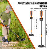 Metal Detectors: VEVOR Metal Detector for Kids, 150mm, Waterproof Search Coil with LCD Display, Adjustable 660.4-914.4 mm Gold Detector, Lightweight Carbon Fiber Stem for Junior & Youth Detecting Gold Coin Treasure