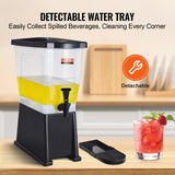Food Dehydrators: VEVOR Beverage Dispenser, 3 Gallon Drink Dispenser for Parties, Plastic Juice Dispenser with Stand Spigot Lid, Iced Tea Lemonade Juice Water Dispenser, for Restaurants, Hotels, Parties