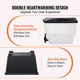 Food Dehydrators: VEVOR Beverage Dispenser, 3 Gallon Drink Dispenser for Parties, Plastic Juice Dispenser with Stand Spigot Lid, Iced Tea Lemonade Juice Water Dispenser, for Restaurants, Hotels, Parties