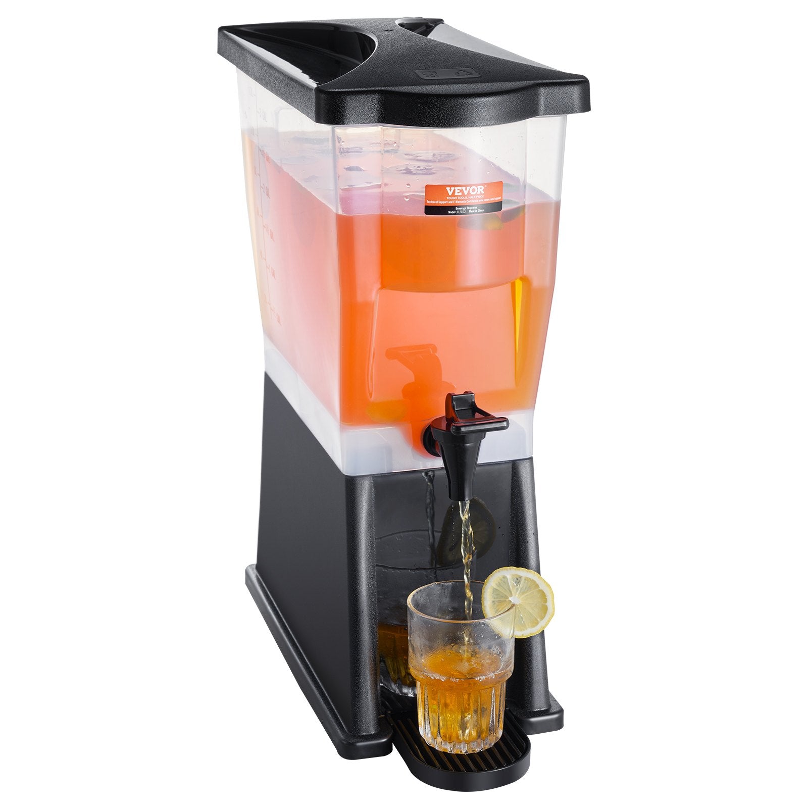 Food Dehydrators: VEVOR Beverage Dispenser, 3 Gallon Drink Dispenser for Parties, Plastic Juice Dispenser with Stand Spigot Lid, Iced Tea Lemonade Juice Water Dispenser, for Restaurants, Hotels, Parties