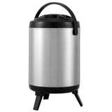 Vibration Exercise Machines: VEVOR Stainless Steel Insulated Beverage Dispenser, 6 Liter, Thermal Hot and Cold Drink Server Dispenser with Spigot Handle, Food-grade for Hot Tea Coffee Water Restaurant Drink Shop
