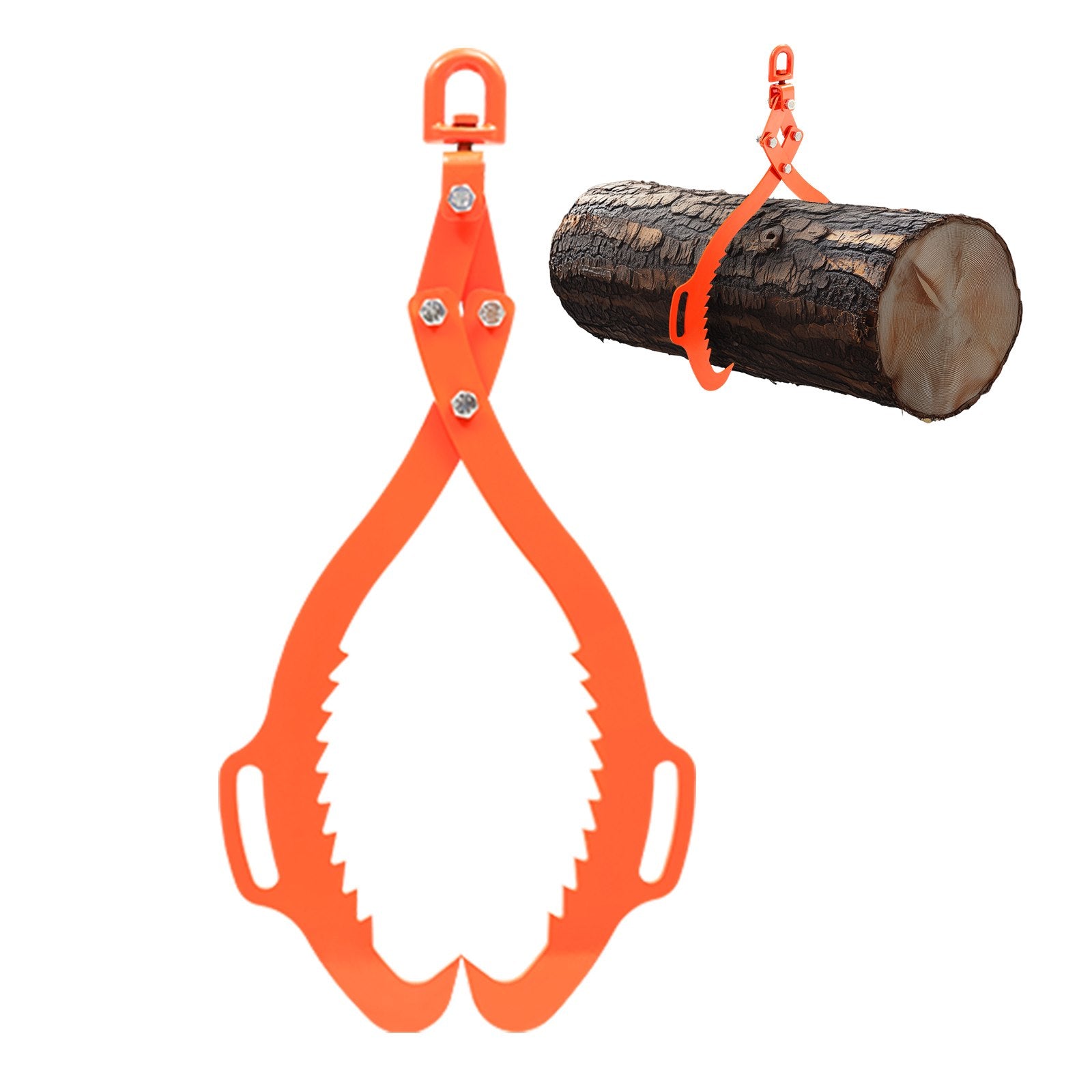 Filing & Organisation: VEVOR 32in Log Lifting Tongs, 2-Claw Log Tongs, Heavy Duty Steel Log Grapple, 1543LBS Lifting Capacity, Swivel Log Graper Timber, Eagle Claw Design, Log Skidding Tongs for Trucks, Tractors, Forklifts