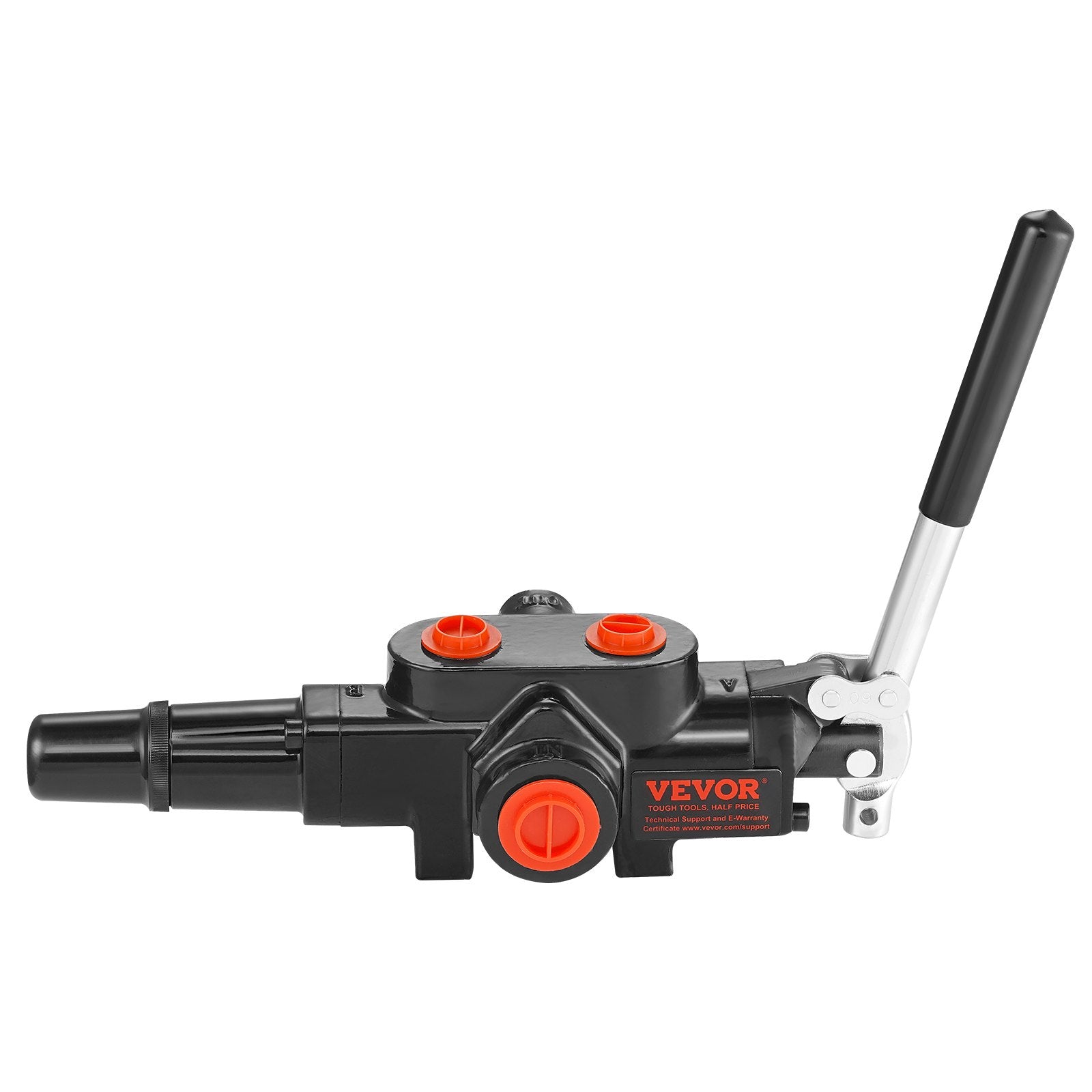 Hydraulic Log Splitter Valve 1 Spool, 25 GPM Hydraulic Directional Control Valve, 3626PSI Hydraulic Loader Valve, Hydraulic Joystick Control Valve for Small Tractors, Loaders, Log Splitter