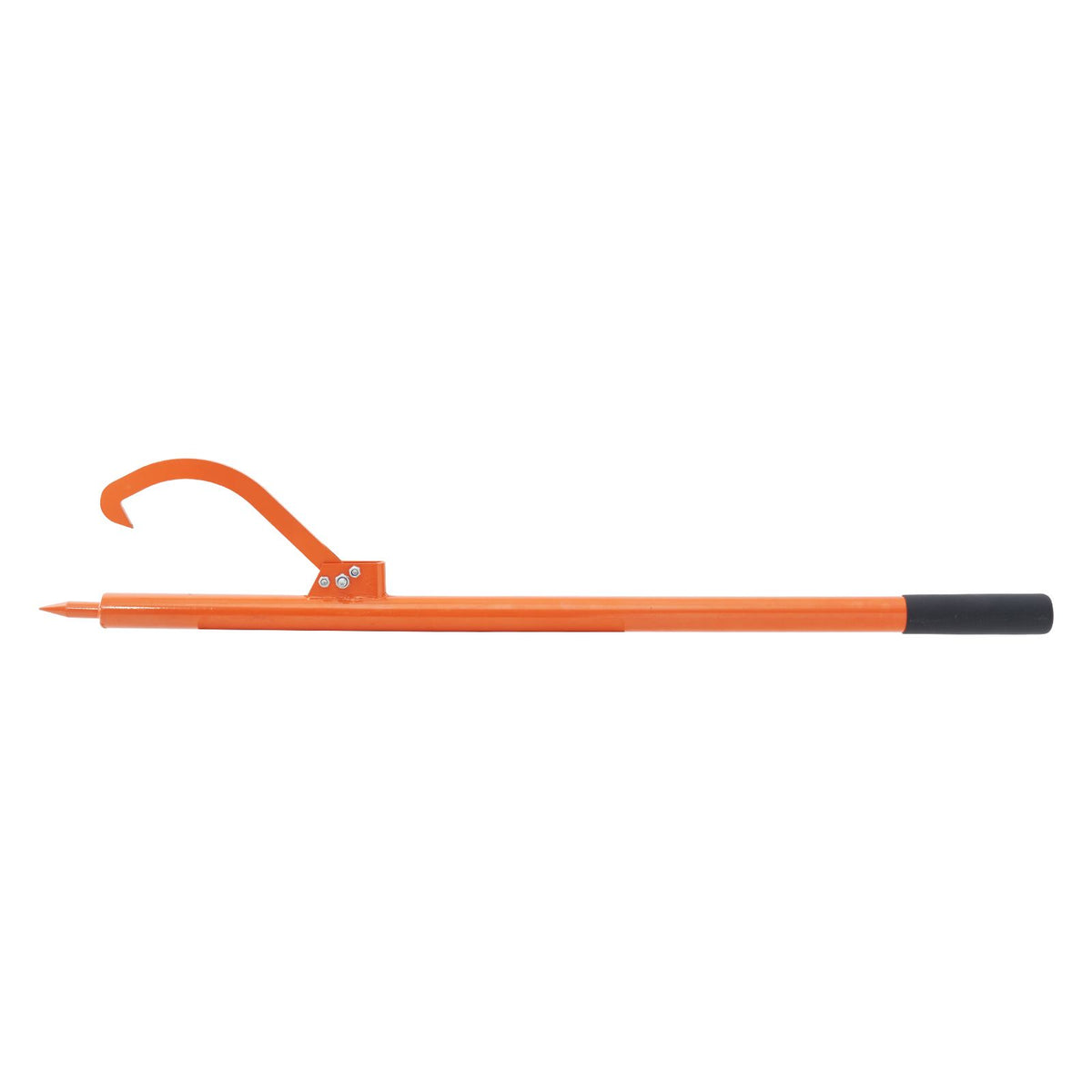 Log Peavey, 46.5 in, Metal Handle Log Lifter, Heavy Duty Log Roller with Max 19 in Opening, Rust-Resistant Log Jack Cant Hook, Felling Log Roller Tool for Rolling, Raising, Turning Logs