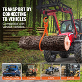 Mobility & Accessibility: VEVOR Log Skidding Tongs, 18 inch 2 Claw Log Lifting Tongs, Heavy Duty Steel Lumber Skidding Tongs, 772 lbs/350 kg Loading Capacity, Log Lifting, Handling, Dragging & Carrying Tool