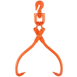 Mobility & Accessibility: VEVOR Log Skidding Tongs, 45.7cm 2 Claw Log Lifting Tongs, Heavy Duty Rotating Steel Lumber Skidding Tongs, 350 kg Loading Capacity, Log Lifting, Handling, Dragging & Carrying Tool