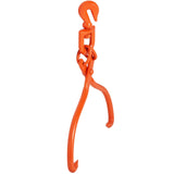 Mobility & Accessibility: VEVOR Log Skidding Tongs, 45.7cm 2 Claw Log Lifting Tongs, Heavy Duty Rotating Steel Lumber Skidding Tongs, 350 kg Loading Capacity, Log Lifting, Handling, Dragging & Carrying Tool