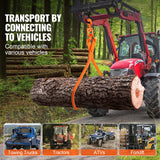 Mobility & Accessibility: VEVOR Log Skidding Tongs, 81.3cm 2 Claw Log Lifting Tongs, Heavy Duty Rotating Steel Lumber Skidding Tongs, 700 kg Loading Capacity, Log Lifting, Handling, Dragging & Carrying Tool