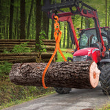 Mobility & Accessibility: VEVOR Log Skidding Tongs, 81.3cm 2 Claw Log Lifting Tongs, Heavy Duty Rotating Steel Lumber Skidding Tongs, 700 kg Loading Capacity, Log Lifting, Handling, Dragging & Carrying Tool